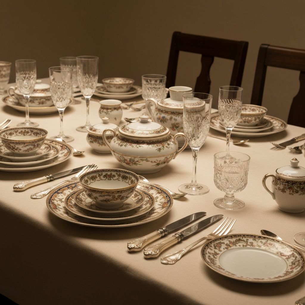 Traditionelle europäische Esskultur